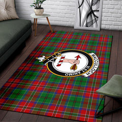 Macculloch (Mcculloch) Tartan Crest Area Rug