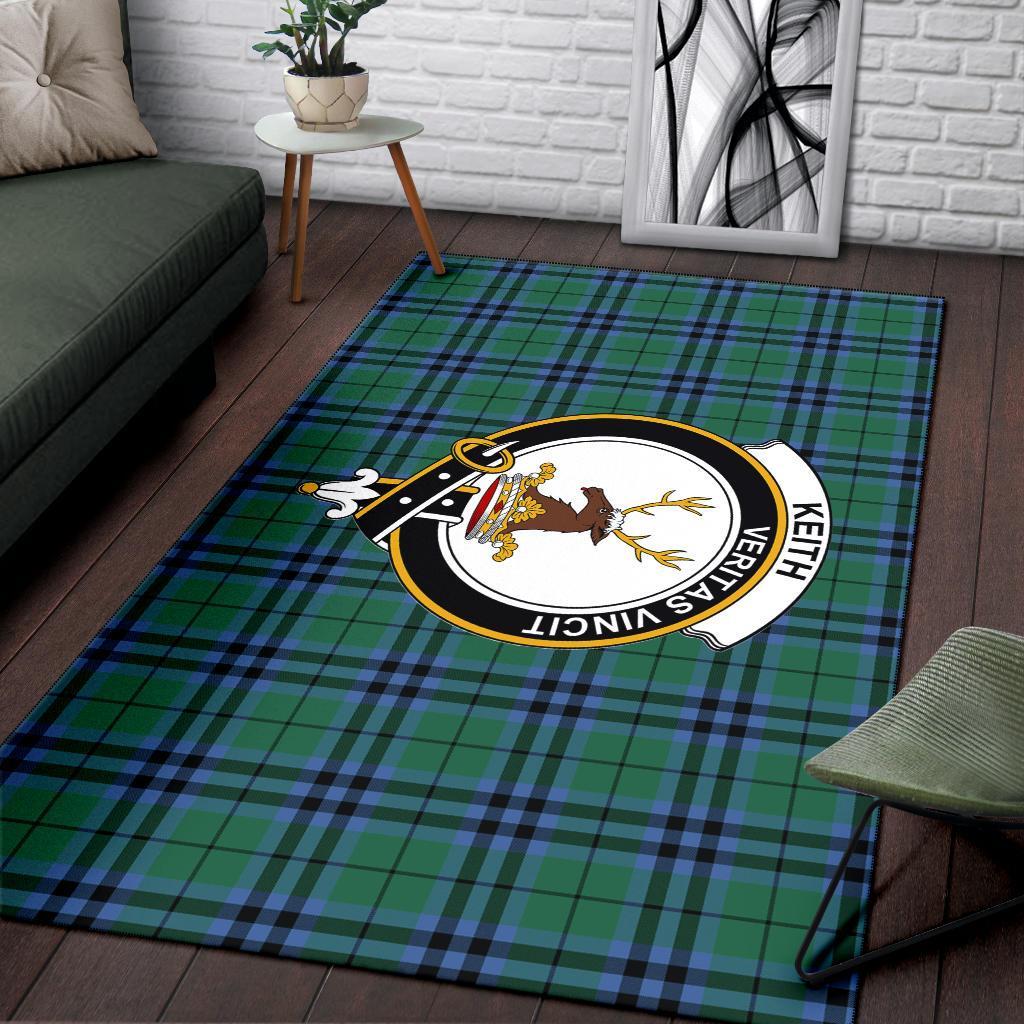 Keith Tartan Crest Area Rug