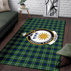 Purves Tartan Crest Area Rug