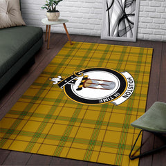 Houston Tartan Crest Area Rug