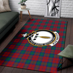 Auchinleck Tartan Crest Area Rug