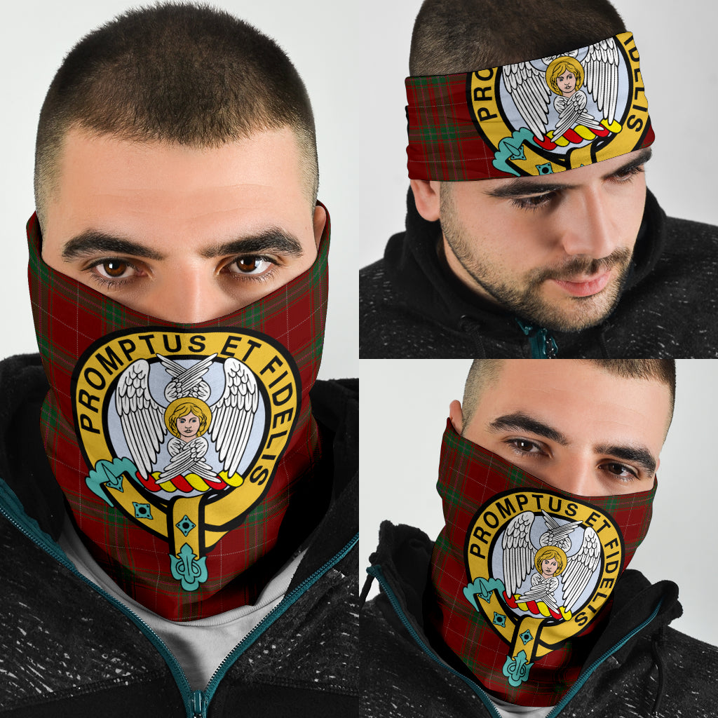 Carruthers Tartan Official Crest Neck Gaiter - Bandana