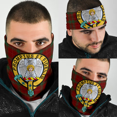 Carruthers Tartan Official Crest Neck Gaiter - Bandana