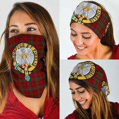 Carruthers Tartan Official Crest Neck Gaiter - Bandana