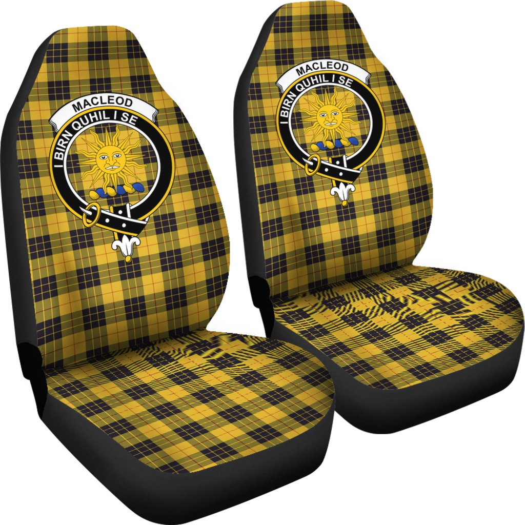 Macleod of Lewis Family Tartan Crest Car seat cover