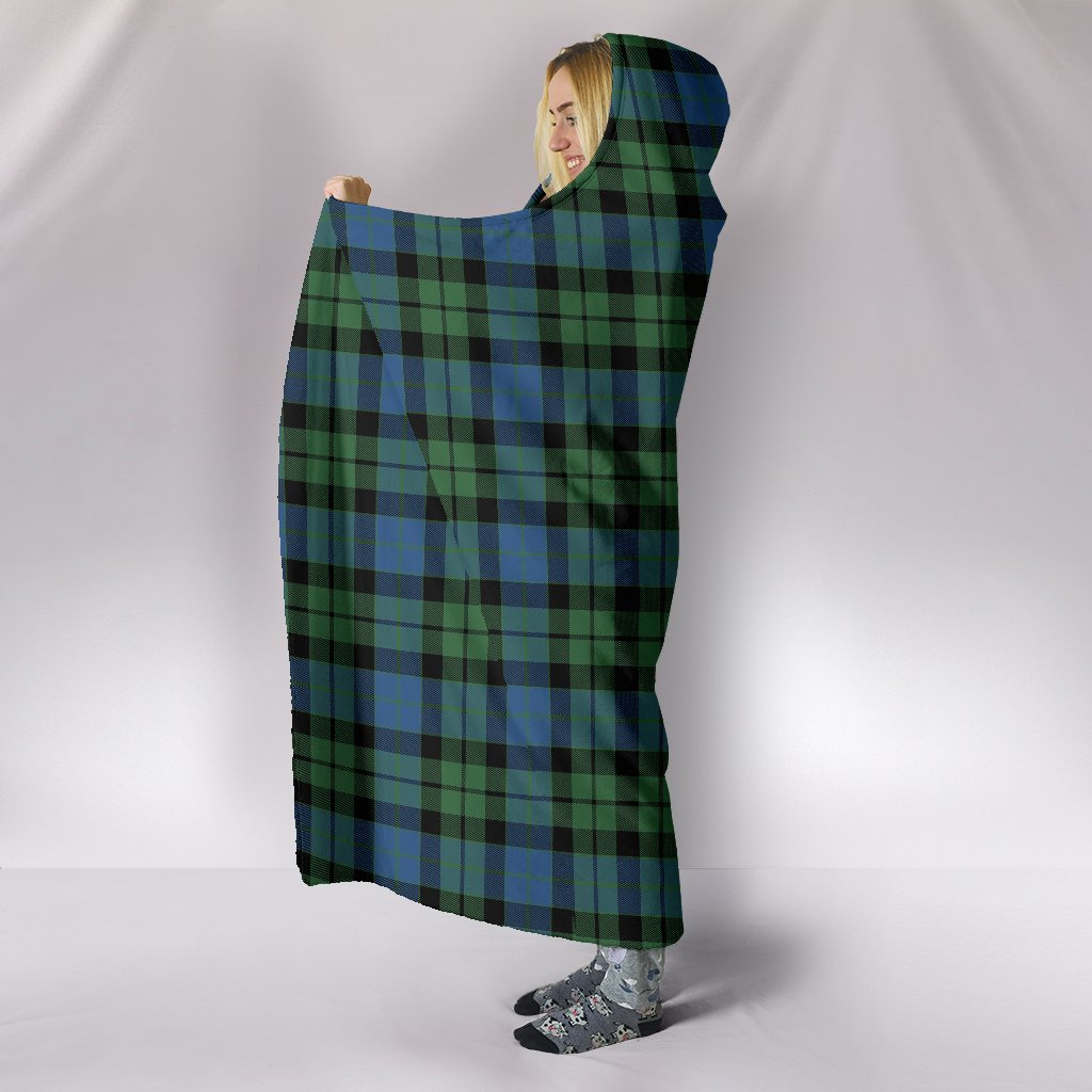 MacKay Ancient Tartan Hooded Blanket