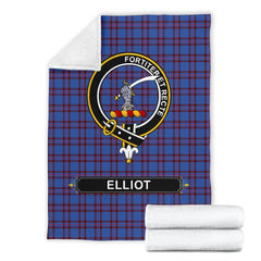 Elliot Tartan Crest Blanket - 3 Sizes