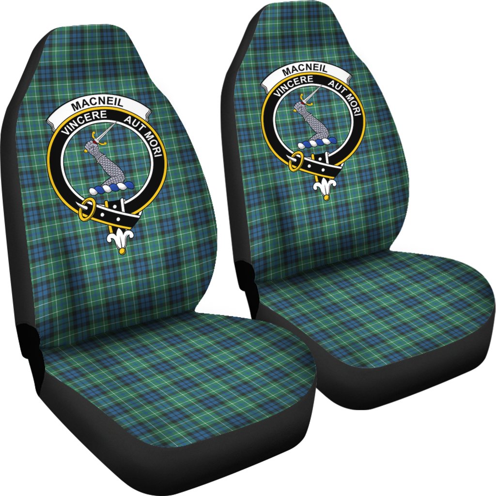 Macneil Of Colonsay Family Tartan Crest Car seat cover