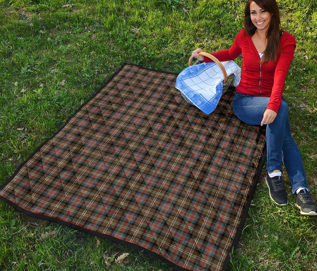 Sutherland Weathered Tartan Quilt