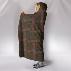 Kennedy Weathered Tartan Crest Hooded Blanket