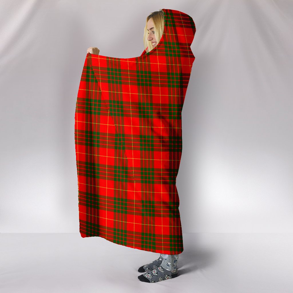 Cameron Modern Tartan Hooded Blanket
