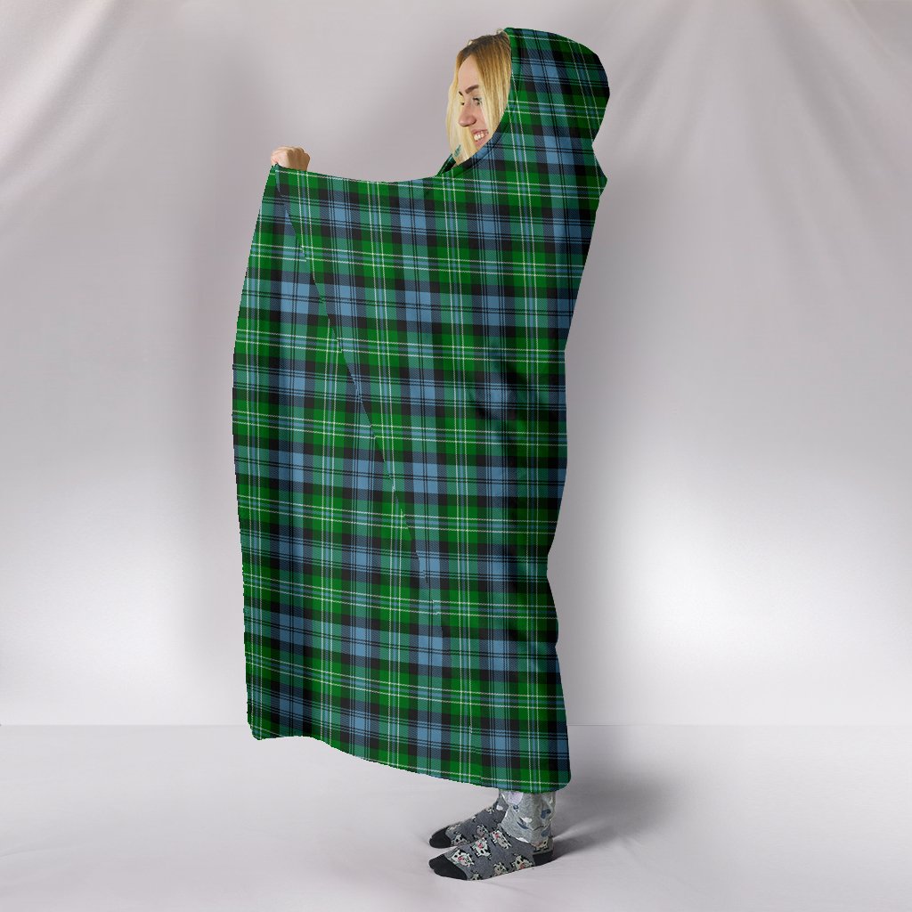 Arbuthnot Ancient Tartan Hooded Blanket