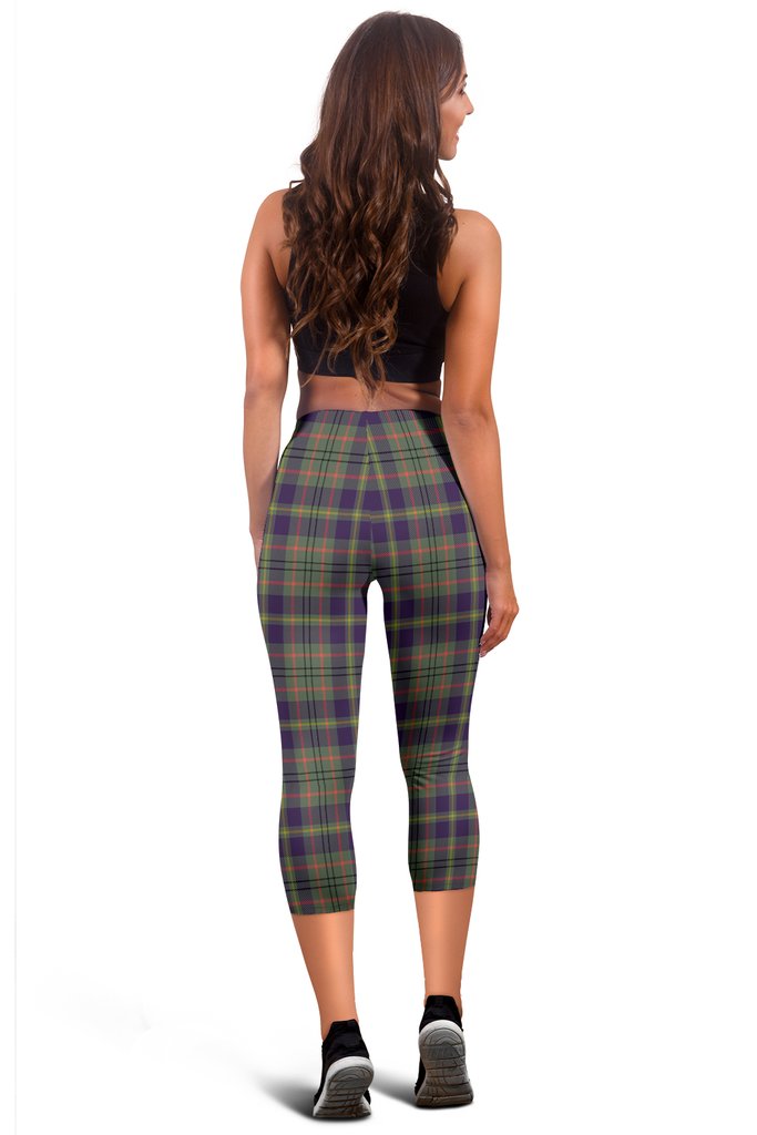 Taylor Weathered Tartan Capris Leggings