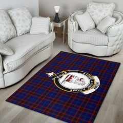 Home (Or Hume) Tartan Crest Area Rug