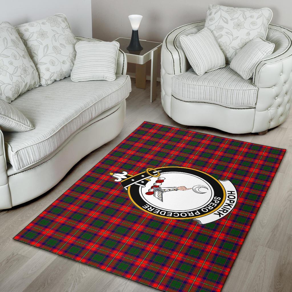 Hopkirk Tartan Crest Area Rug