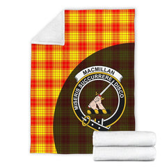 MacMillan Tartan Crest Blanket Wave Style