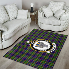 Dalrymple Tartan Crest Area Rug