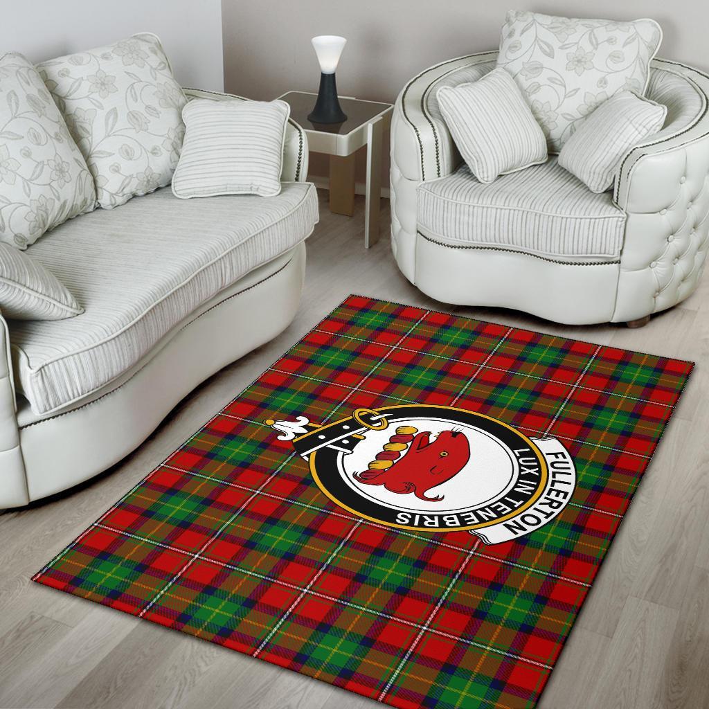 Fullerton Tartan Crest Area Rug