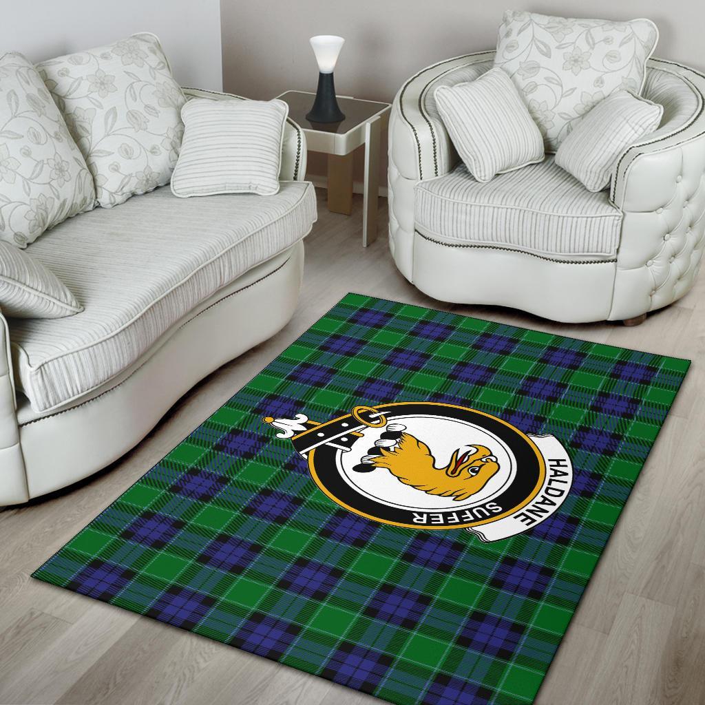 Haldane Tartan Crest Area Rug