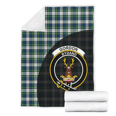Gordon Dress Ancient Tartan Crest Blanket Wave Style