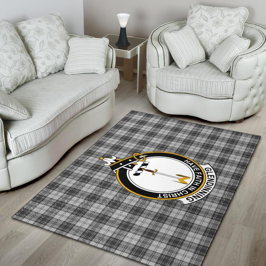 Glendinning Tartan Crest Area Rug