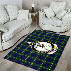 Forbes Tartan Crest Area Rug