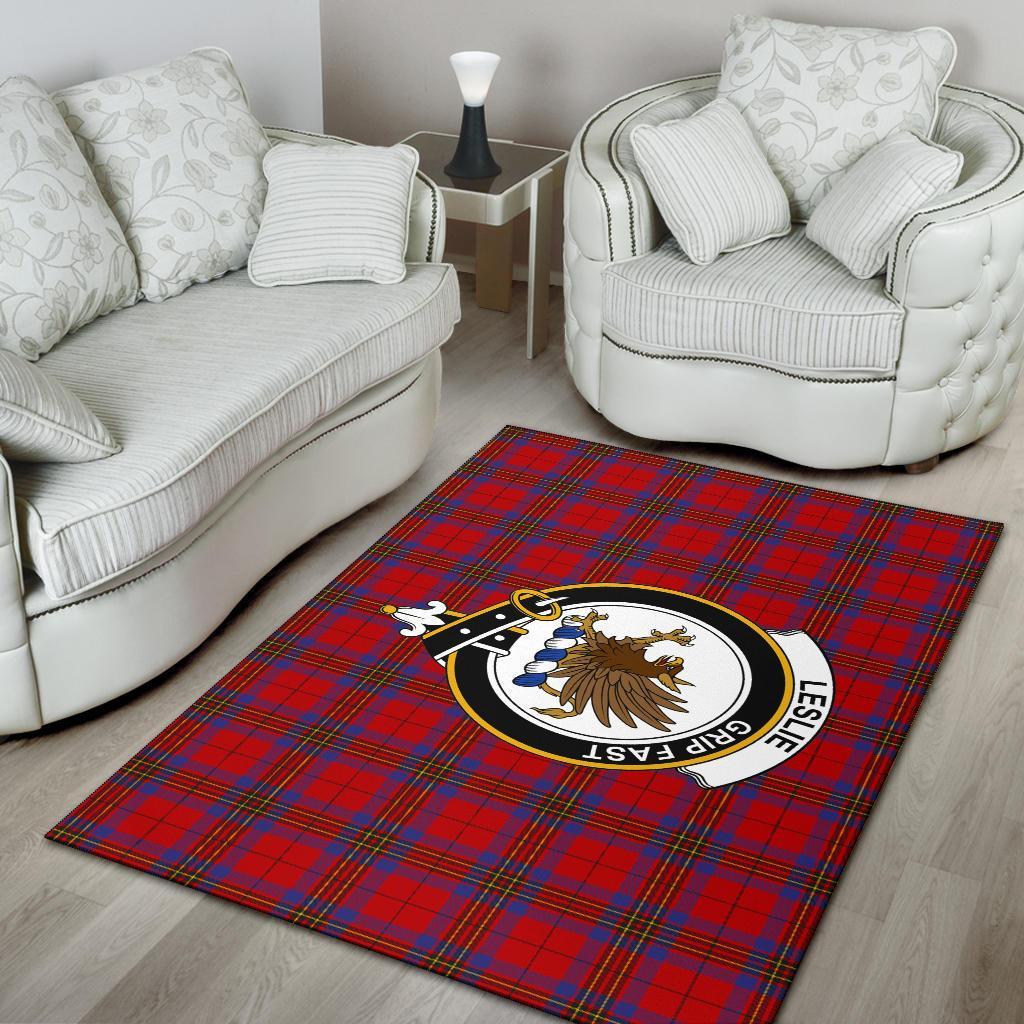 Leslie Tartan Crest Area Rug