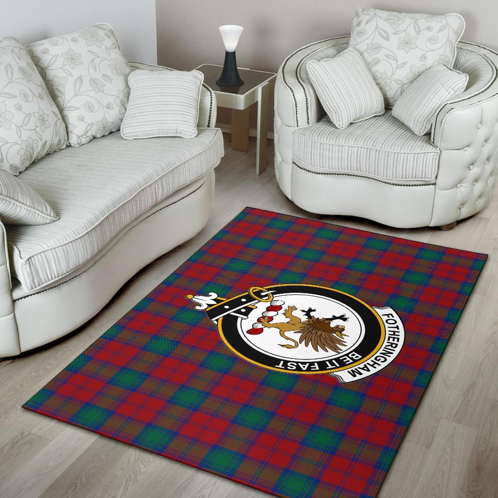 Fotheringham Tartan Crest Area Rug