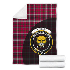 Little Tartan Crest Blanket Wave Style