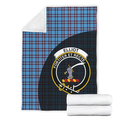 Elliot Ancient Tartan Crest Blanket Wave Style