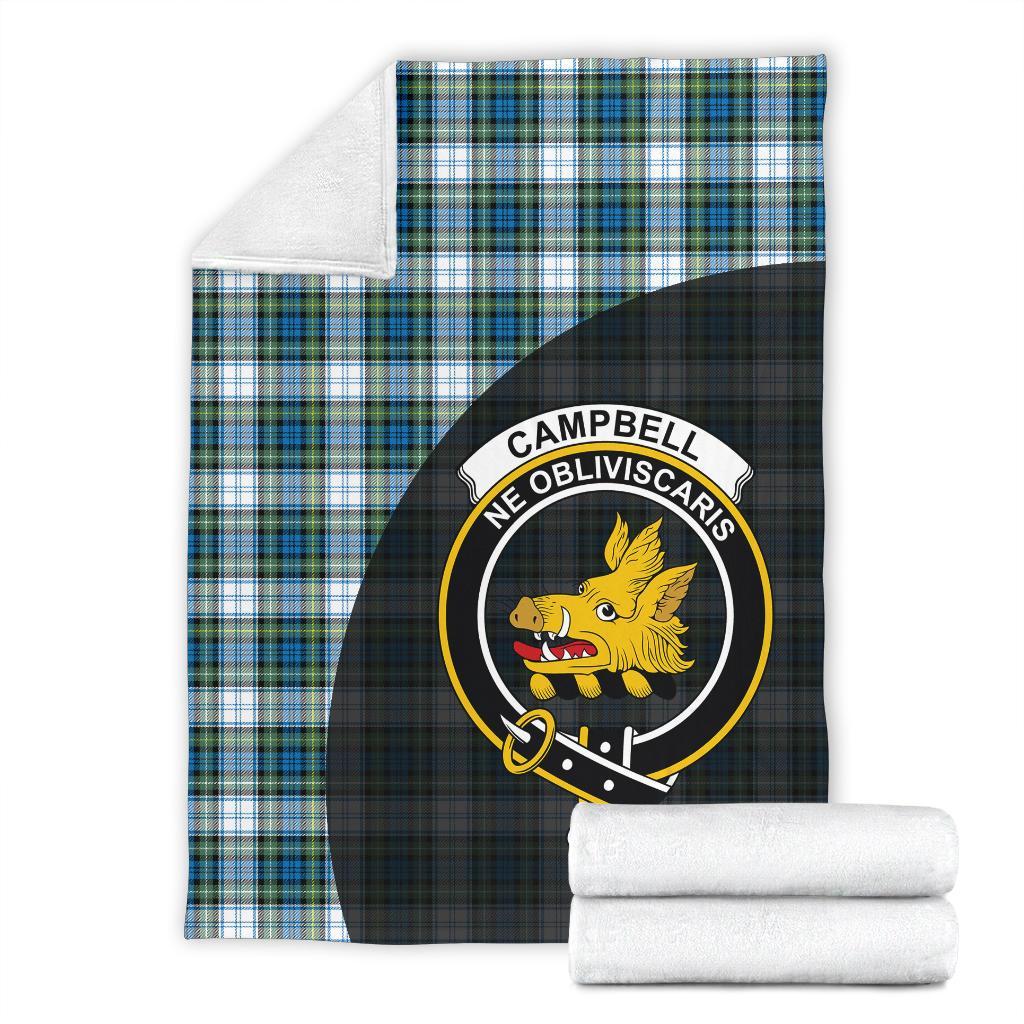 Campbell Dress Ancient Tartan Crest Blanket Wave Style