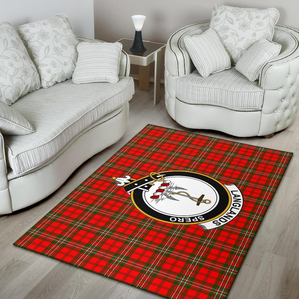 Langlands Tartan Crest Area Rug