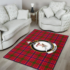 MacRae Tartan Crest Area Rug