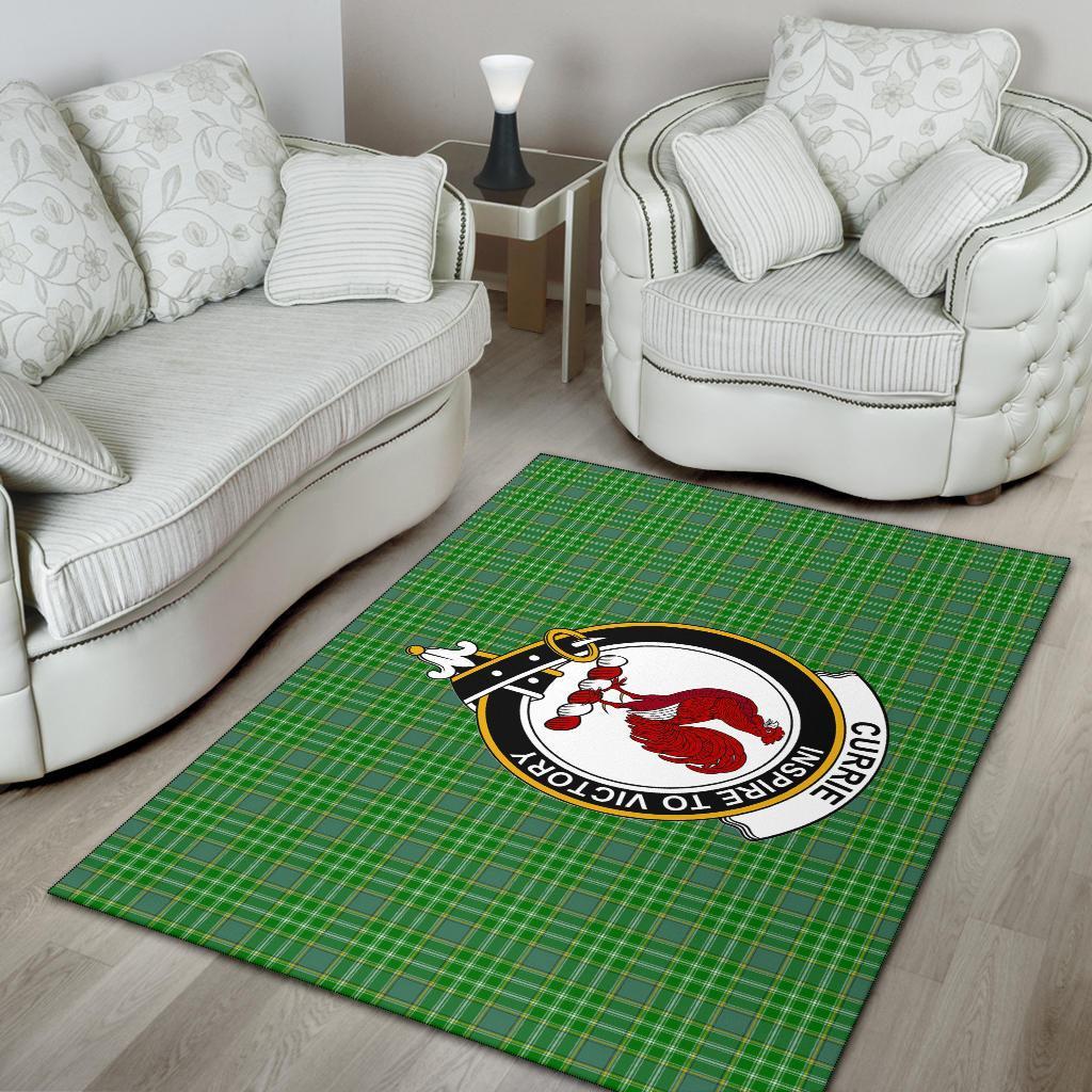 Currie Tartan Crest Area Rug