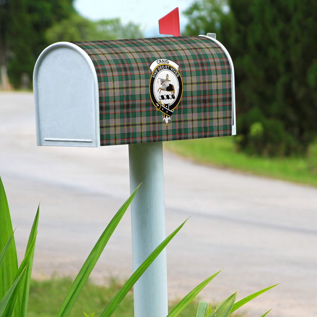 Craig Ancient Tartan Crest Mailbox - SP