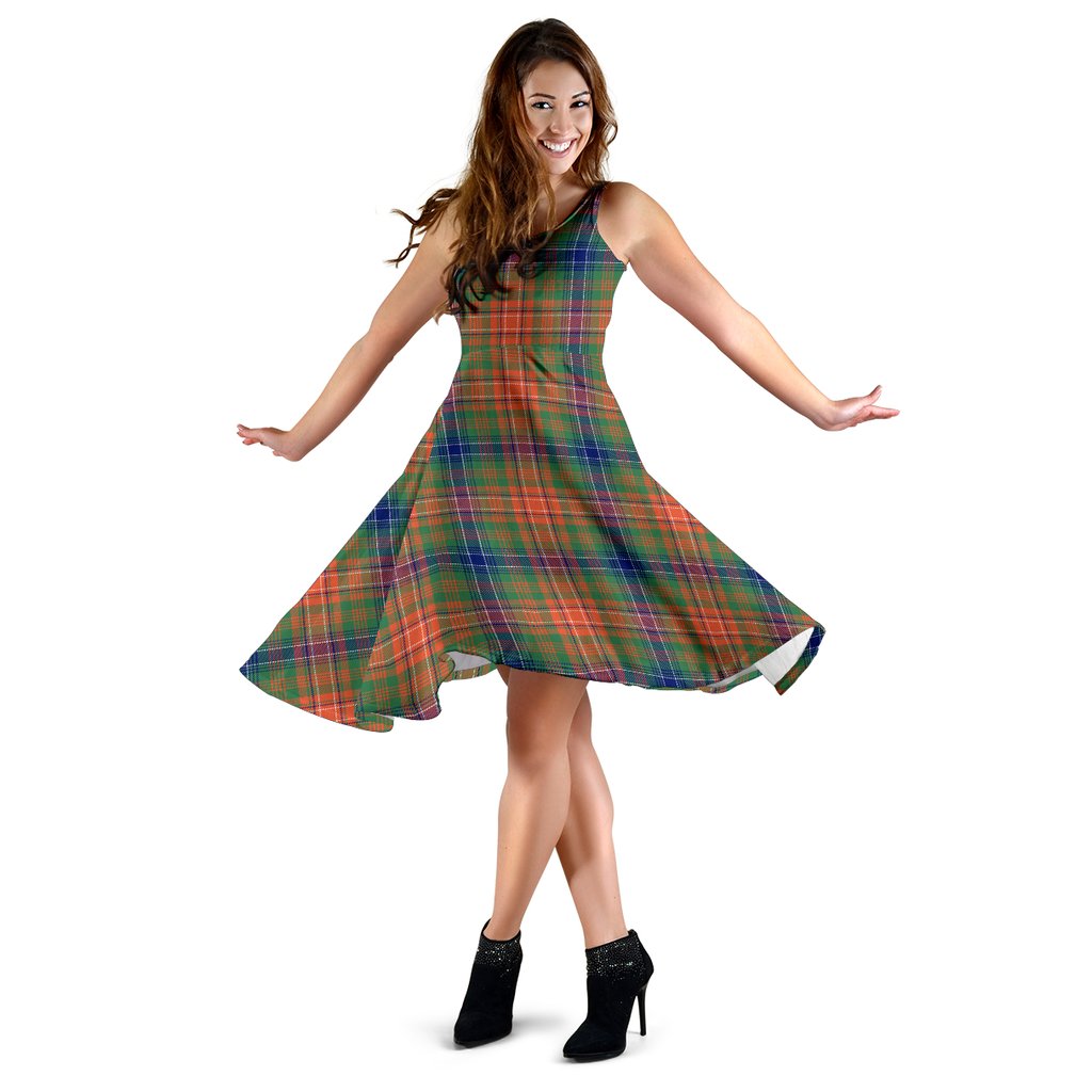 Wilson Ancient Tartan Midi Dress