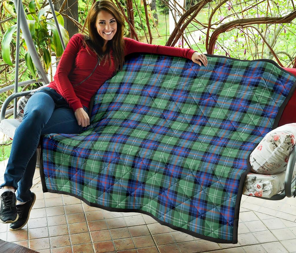Sutherland Old Ancient Tartan Quilt
