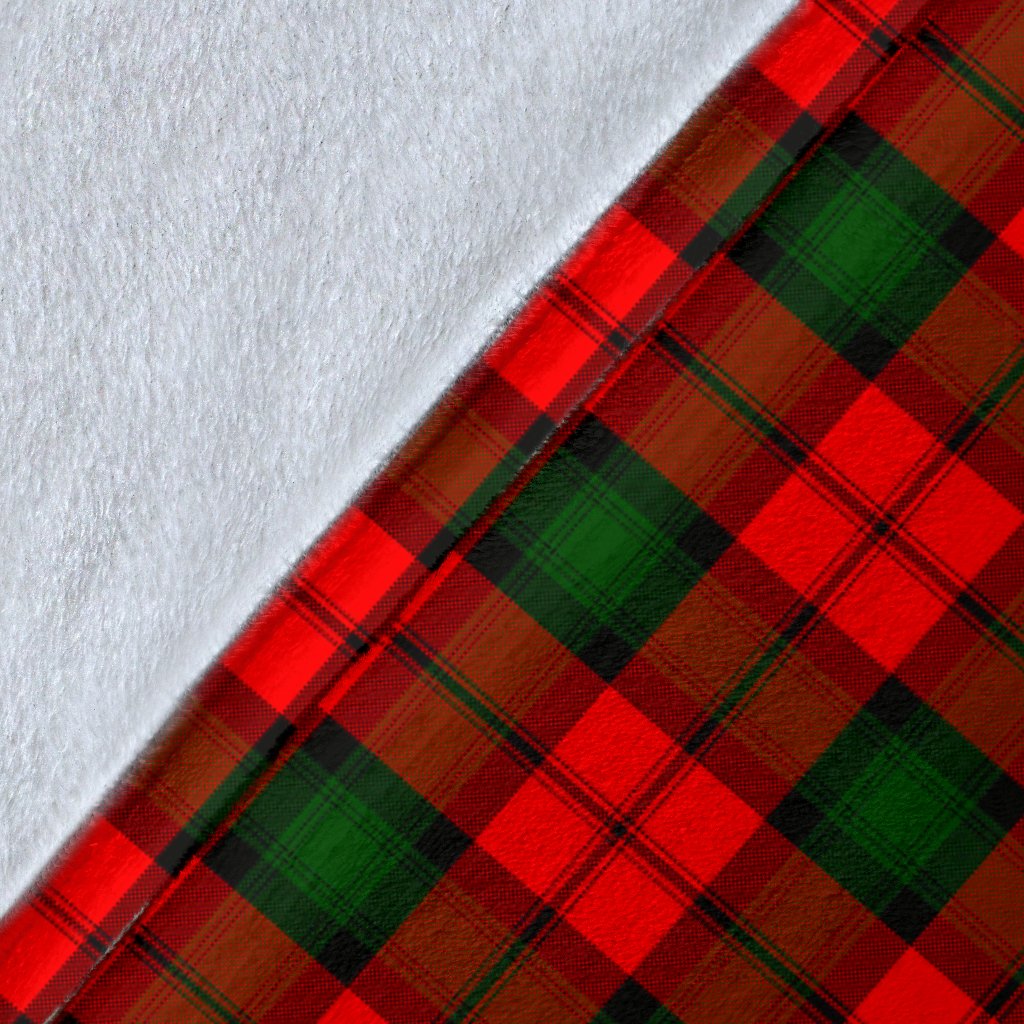 Kerr Tartan Crest Blanket - 3 Sizes