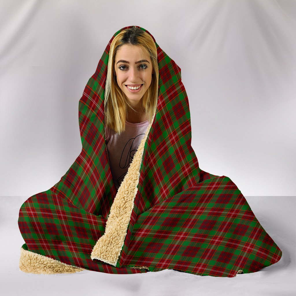 Ainslie Family Tartan Hooded Blanket