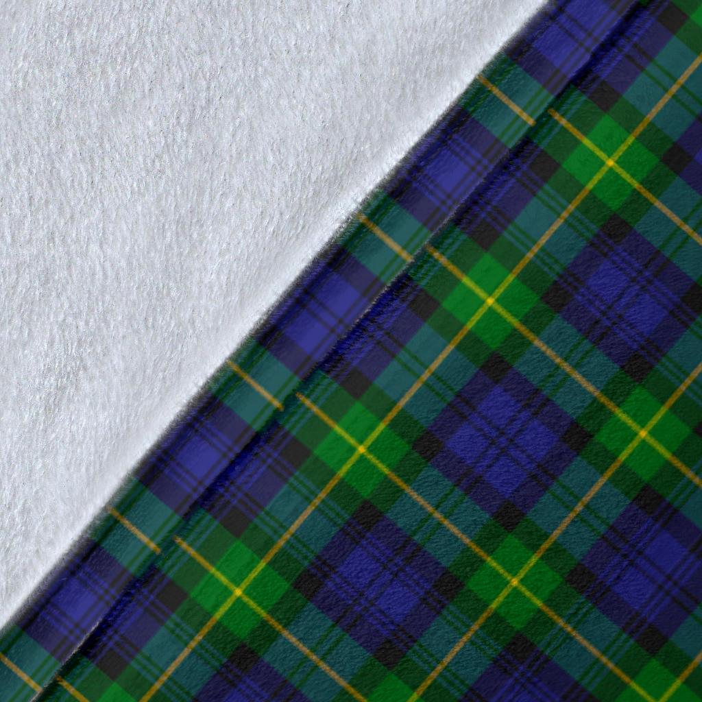Gordon Modern Tartan Crest Blanket