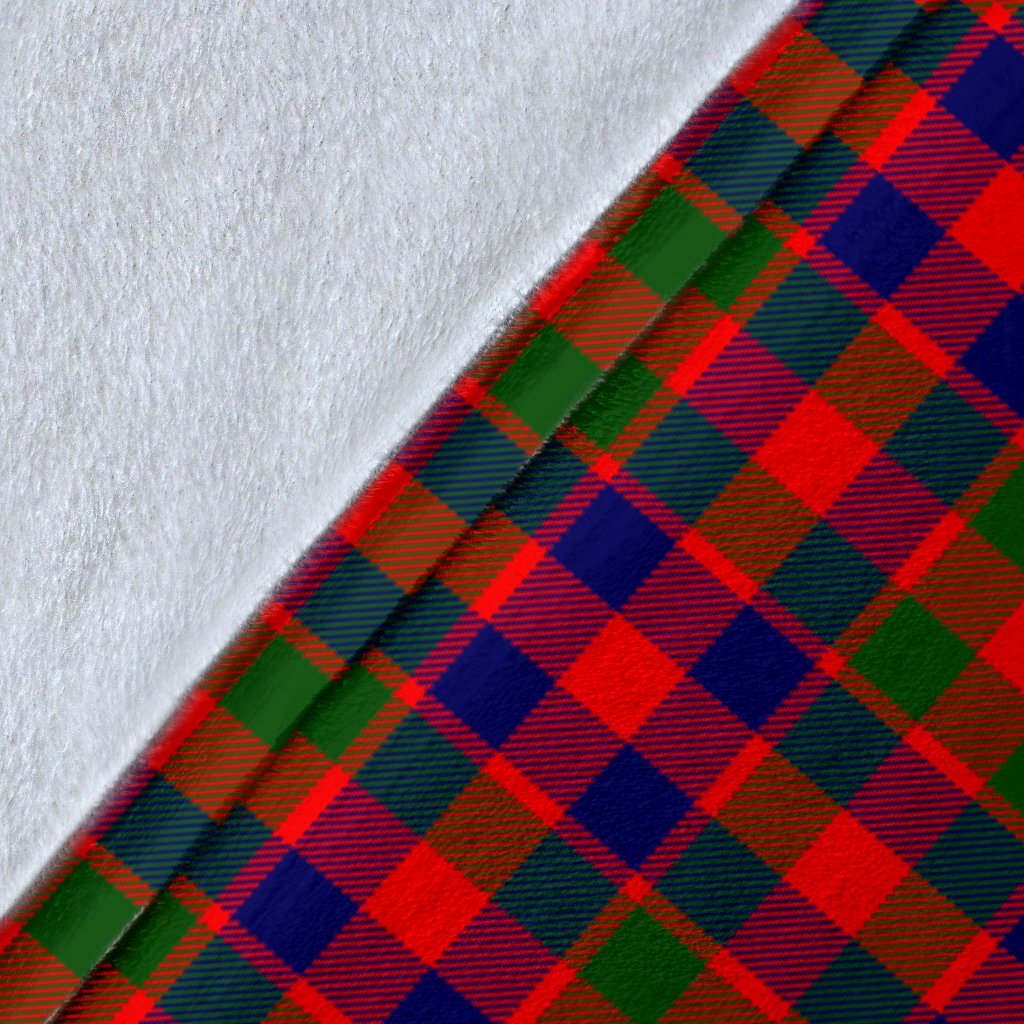 Gow Of Skeoch Tartan Crest Blankets