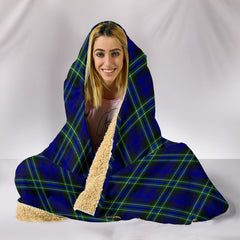 Arbuthnot Modern Tartan Hooded Blanket