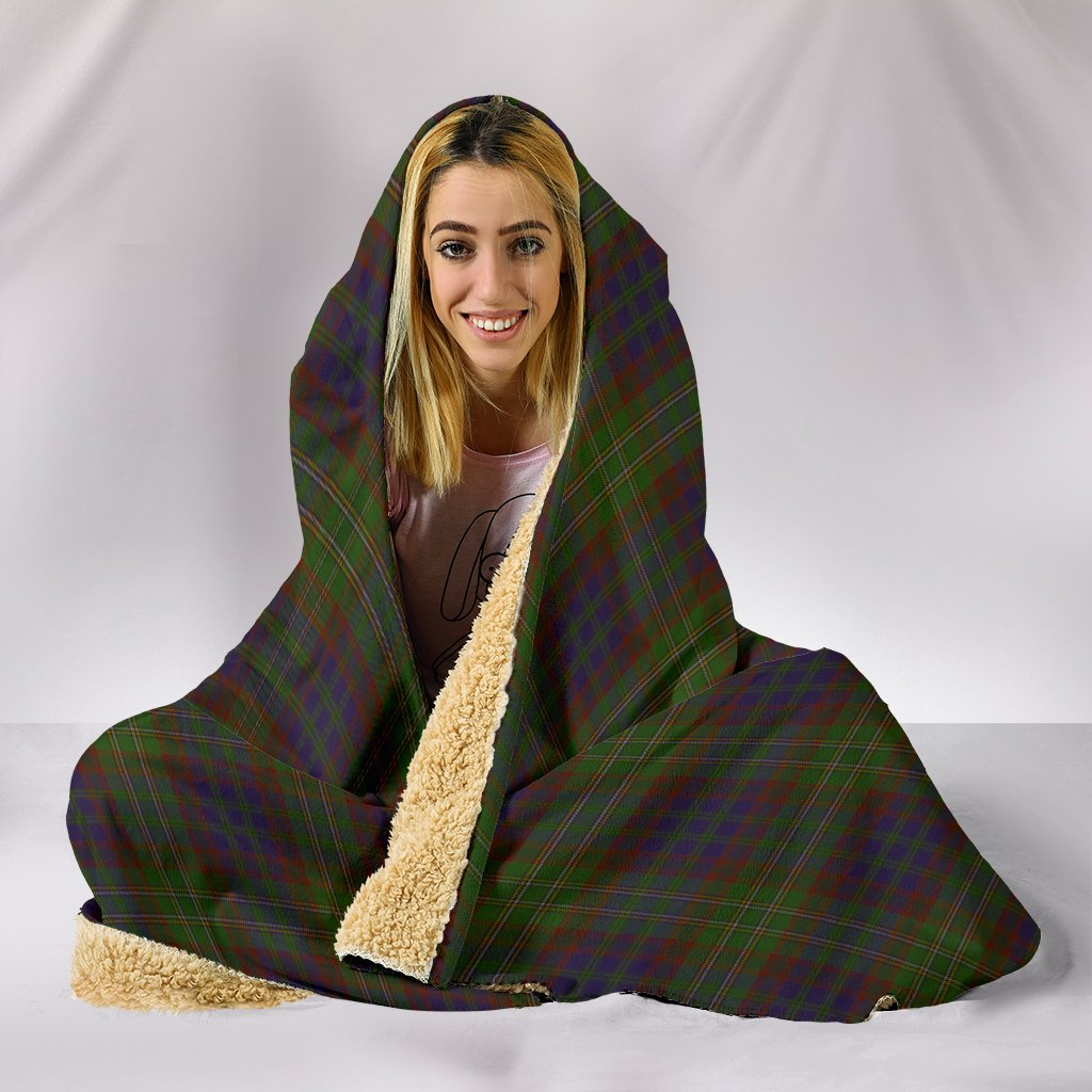 Cunningham Hunting Modern Tartan Hooded Blanket
