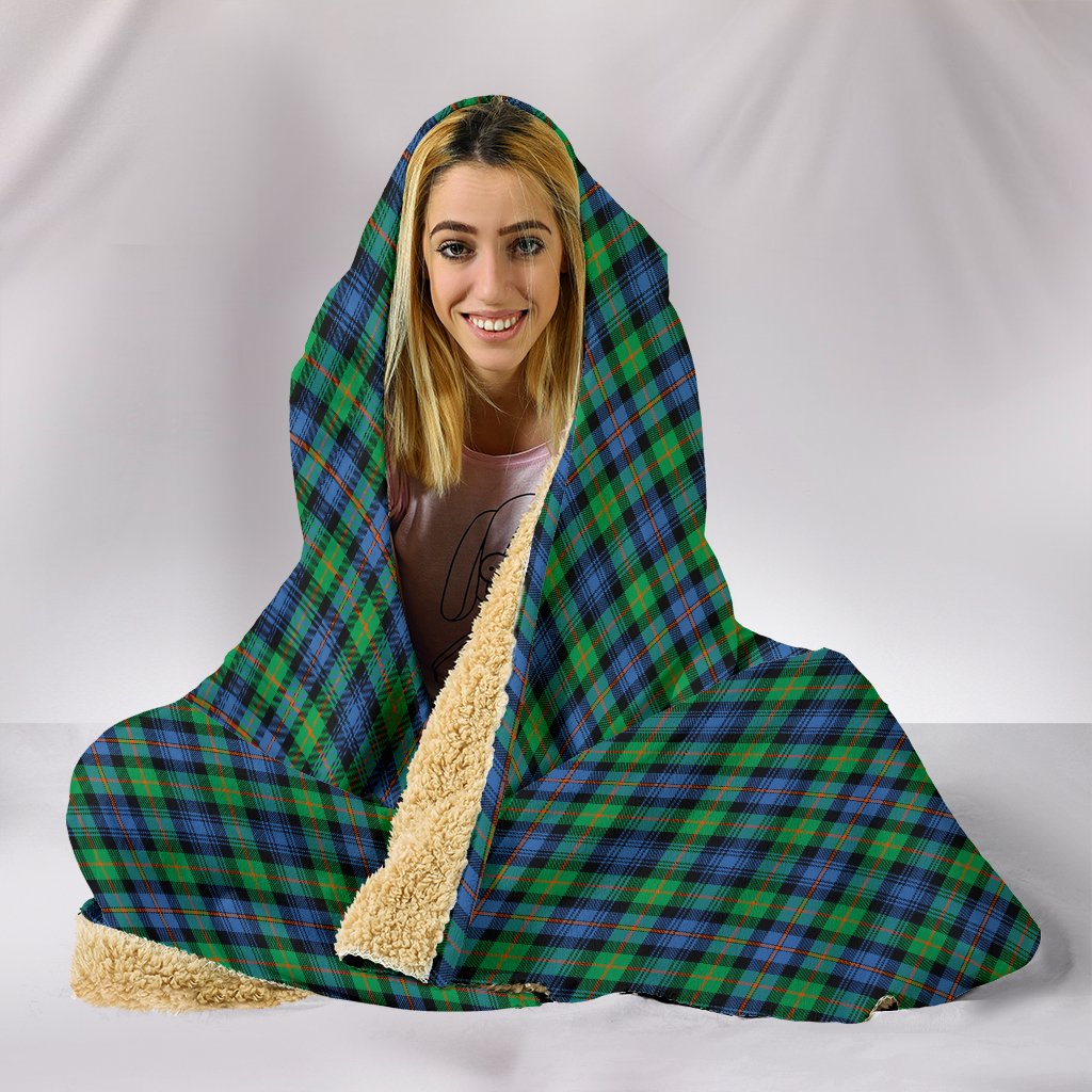 Murray of Atholl Ancient Tartan Hooded Blanket