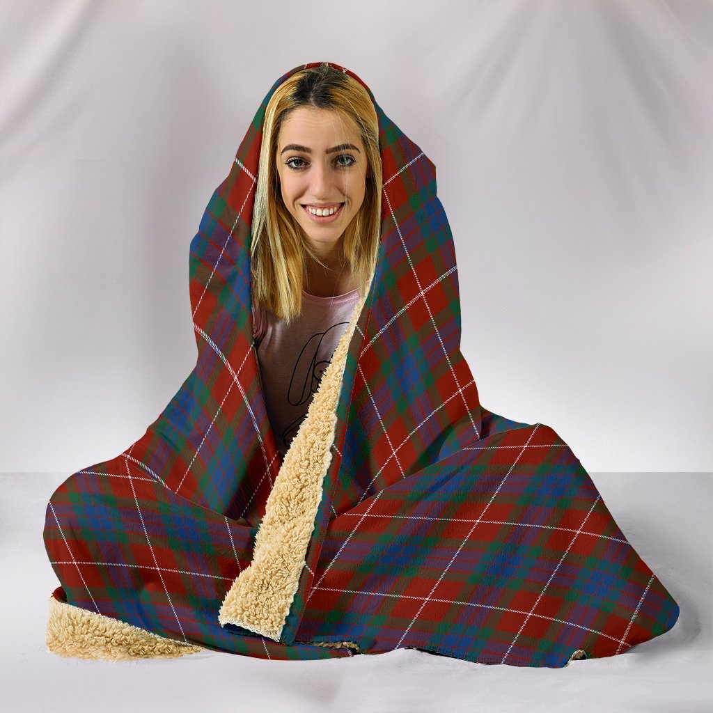 Fraser Ancient Tartan Hooded Blanket