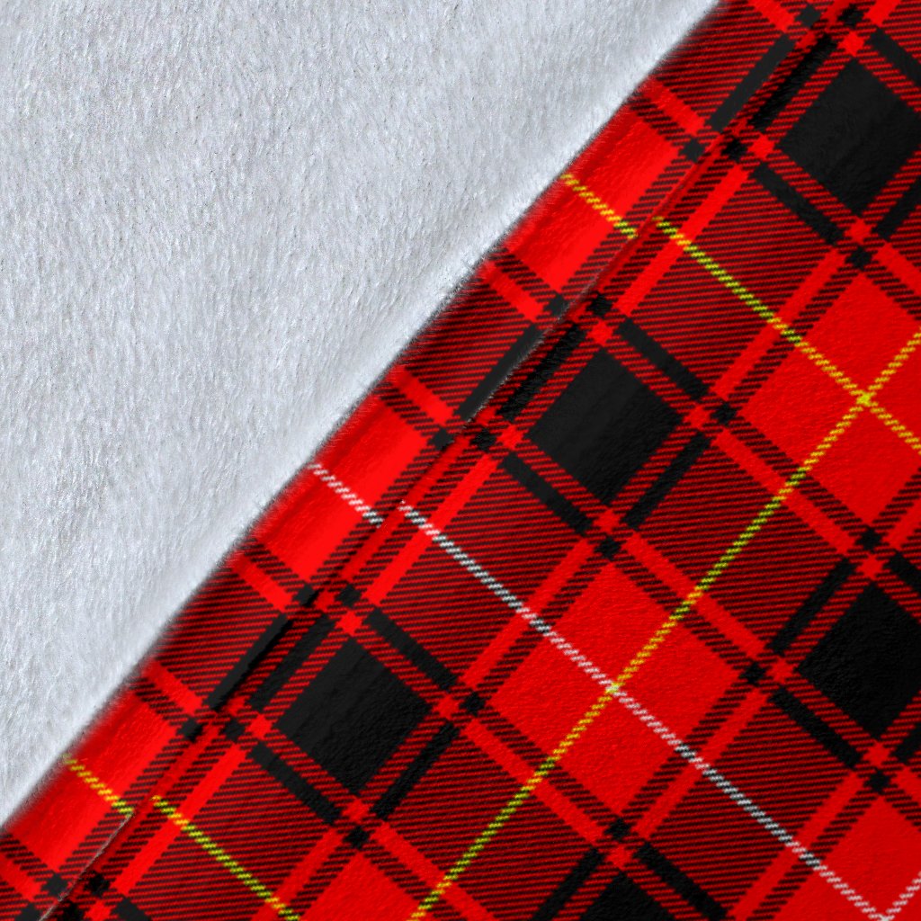 MacIver Family Tartan Crest Blanket - 3 Sizes