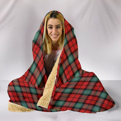 Kerr Ancient Tartan Hooded Blanket