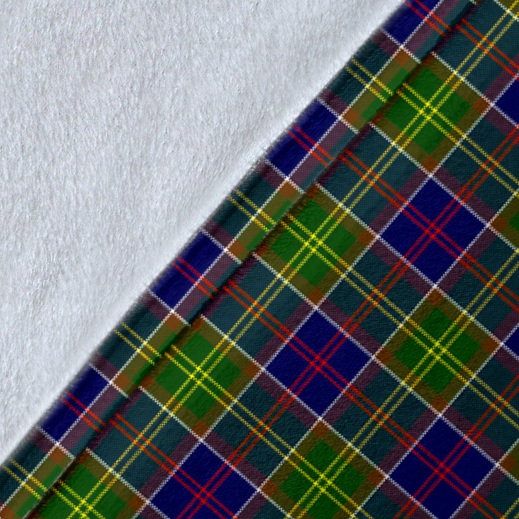 Colville Family Tartan Crest Blanket - 3 Sizes