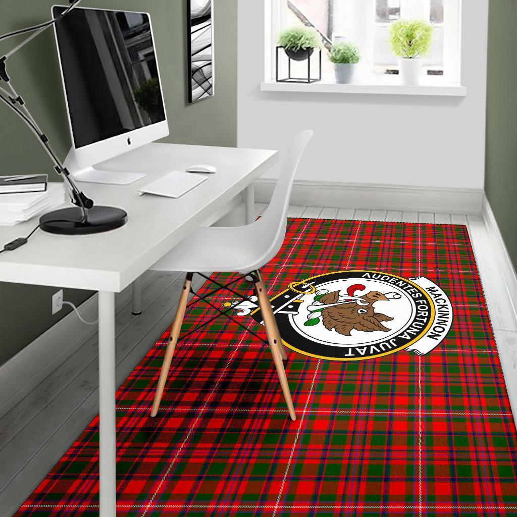 Mackinnon Tartan Crest Area Rug