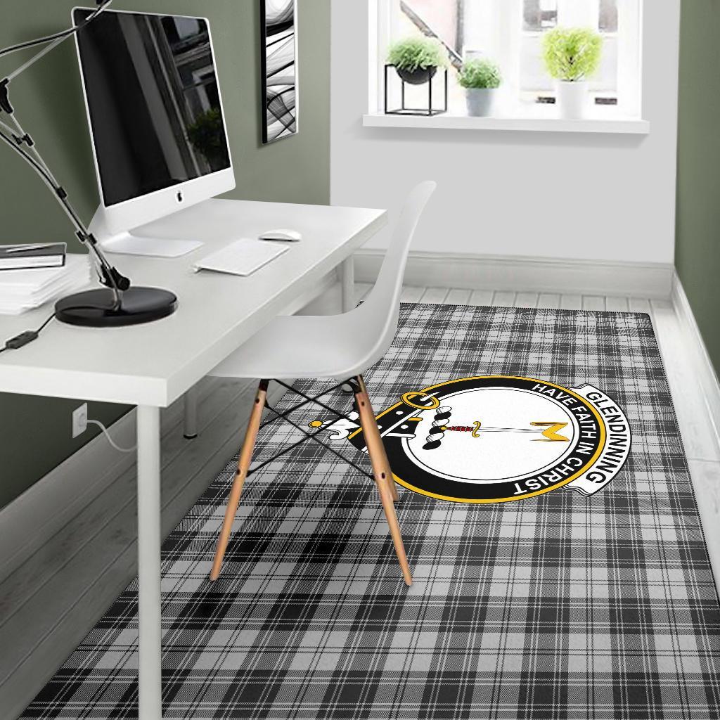 Glendinning Tartan Crest Area Rug